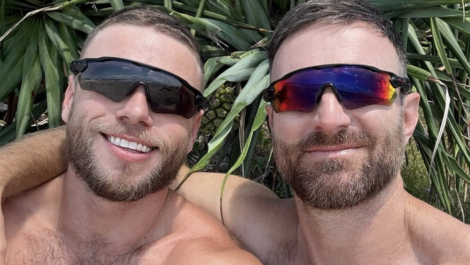 Gus Kenworthy and Andrew Rigby